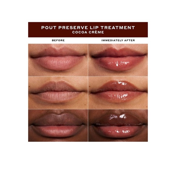 OleHenriksen Pout Preserve Hydrating Peptide Lip Treatment Cocoa Crème - Picture 9 of 14